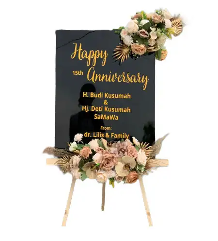 Papan Bunga Akrilik Punggelan