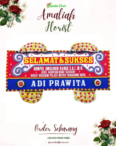 Papan Bunga Ucapan Selamat Punggelan